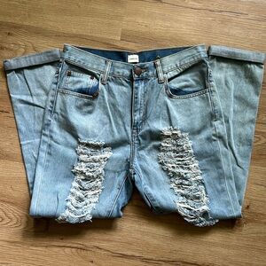 Sneak Peek Distressed Size Small Jeans